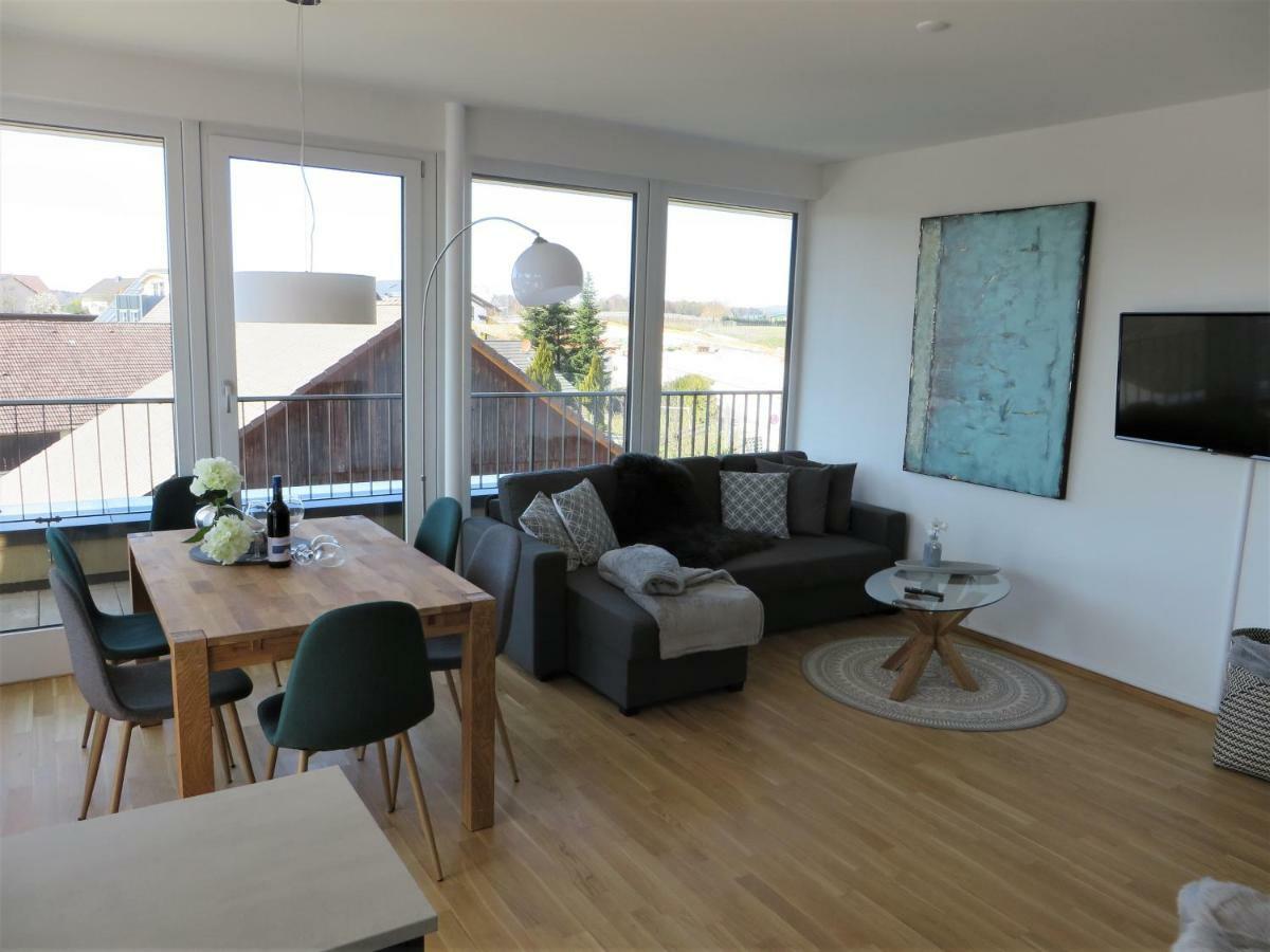 Bodensee Luxus Ferienwohnung Claudia 3 Friedrichshafen Bagian luar foto